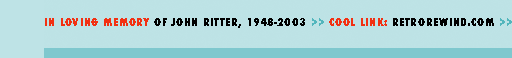 In Memory of John Ritter